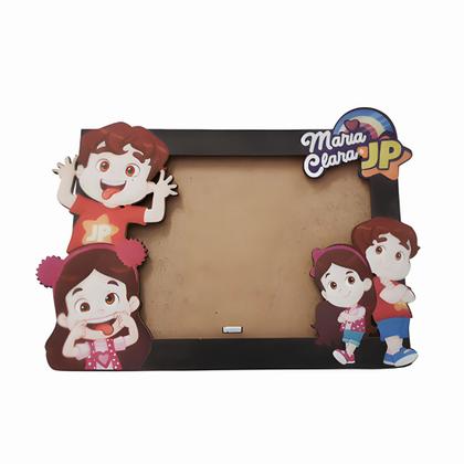 Imagem de Porta Retrato Infantil 3d Irmãos Fotos 10x15 Aniversário Mdf Adesivado