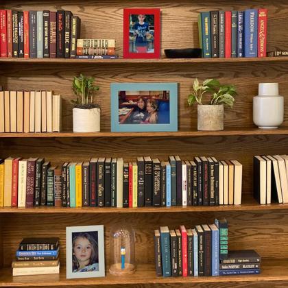 Imagem de Porta Retrato Luxo Fosco Vidro 15X21 ul-Bebê Mesa Parede