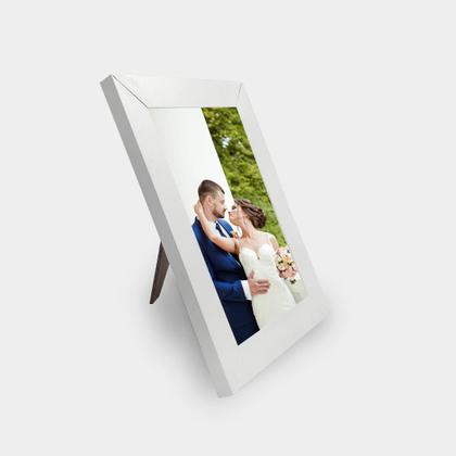 Imagem de Porta retrato Molduras para Fotos 10x15cm com Vidro Kit com 3 Unidades