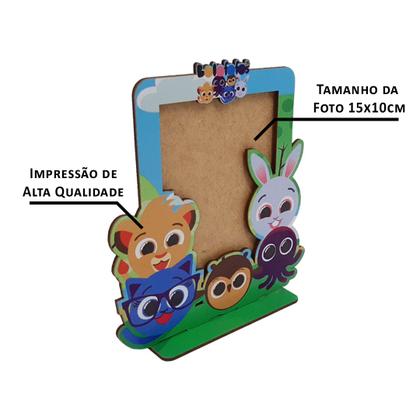 Imagem de Porta Retrato Vertical Infantil 15x10 Mdf Madeira Adesivado