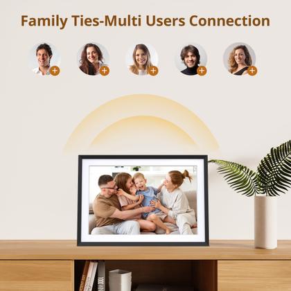 Porta-Retratos Digital Dragon Touch WiFi 10.1" - 32GB - Preto - Porta ...