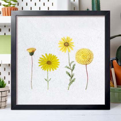 Imagem de Porta-retratos LaVie Home 24x24 cm quadrado preto acrílico