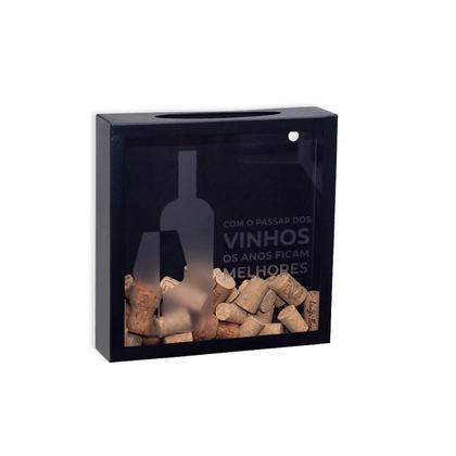 Imagem de Porta Rolhas Parede De Mesa Vinho Com O Passar Dos Vinhos