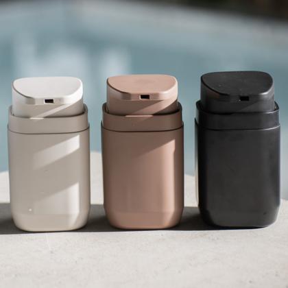 Imagem de Porta Sabonete Líquido Aura Bege 380ml - Ou