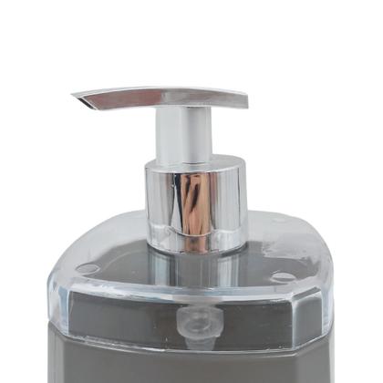 Imagem de Porta sabonete liquido Max Diamante Cinza