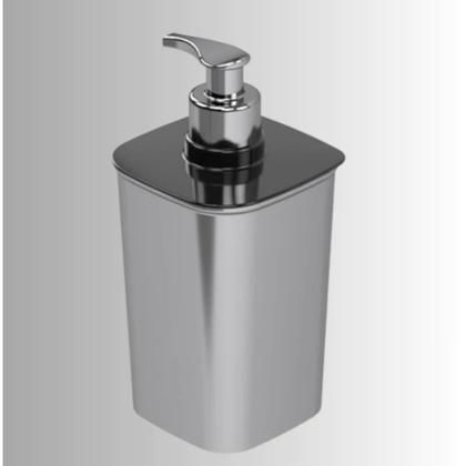 Imagem de Porta Sabonete Liquido Metalizado Com Trava Classic Plasutil