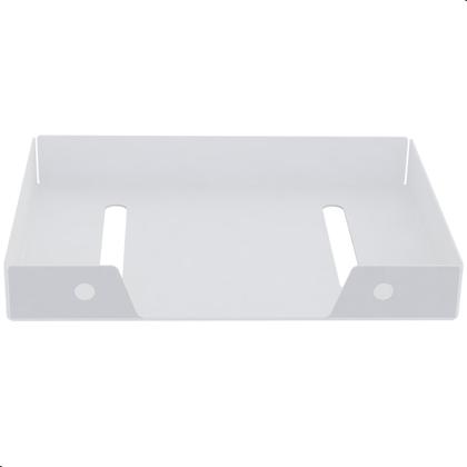 Imagem de Porta Sabonete Saboneteira Inox Parede Banheiro Branco MAX