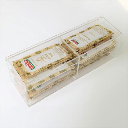 Imagem de Porta Sachês De Açucar Adoçante Com Tampa Café Organizador - Super 3D