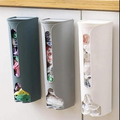Imagem de Porta Sacola Dispenser de Parede Puxa Saco