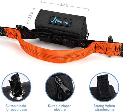 Imagem de Porta-sacos de cocô PuppyDoggy para cães e gatos e dispensador de sacos de lixo