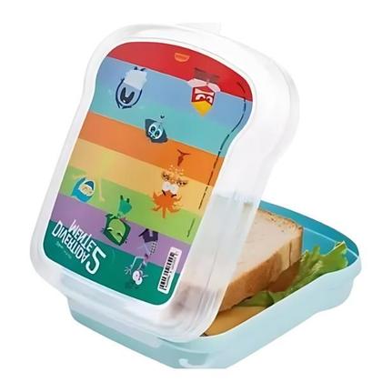 Imagem de Porta Sanduíche Divertidamente Sanduicheira Pote Para Lanche