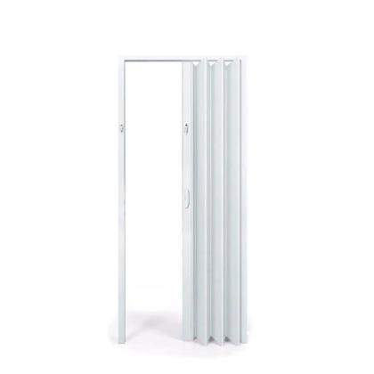 Imagem de Porta sanfonada branca pvc 72cm x 2,10 plasflex multilit
