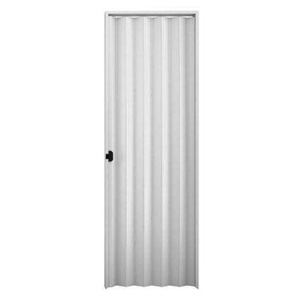 Imagem de Porta Sanfonada Interna Plasbil PVC, Cinza, 210 x 70 cm