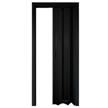 Imagem de Porta Sanfonada Pvc 0,96x2,10m Multilit Preta