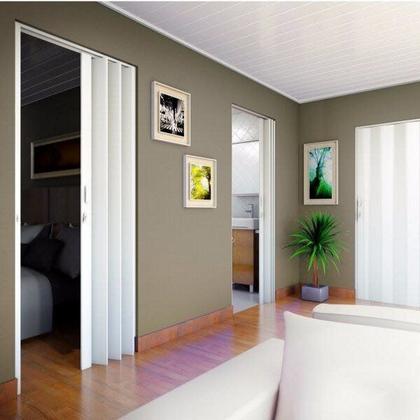 Imagem de Porta Sanfonada Pvc Polifort 210 X 100cm