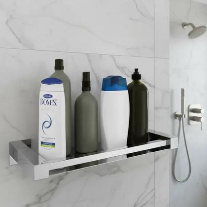 Imagem de Porta Shampoo 30cm Aço Inox 304 Q-PS30