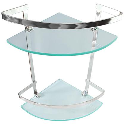 Imagem de Porta Shampoo Canto Duplo( vidro)