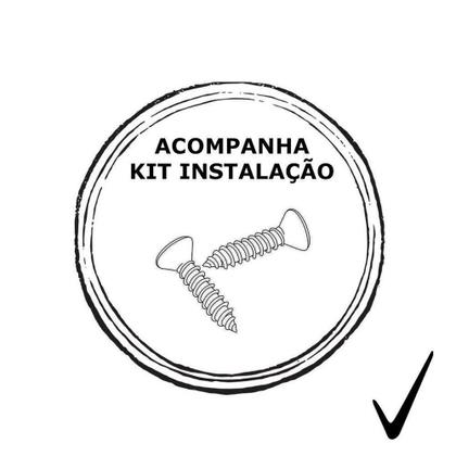 Imagem de Porta Shampoo De Canto Duplo Aço Com Fundo Plástico - Stolf Branco