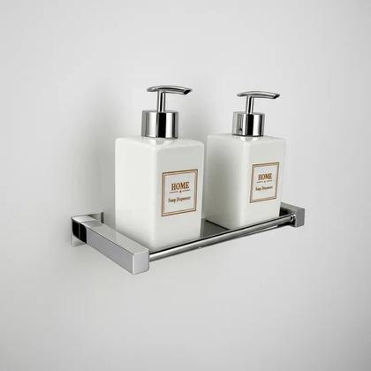 Imagem de Porta Shampoo Para Banheiro 30cm Inox 304 Ref. QRED4017