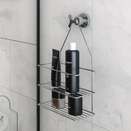 Imagem de Porta Shampoo Para Pendurar - Stolf Preto