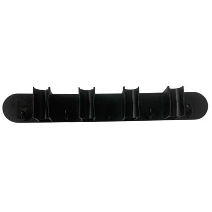 Imagem de Porta Suporte de Parede para Vassoura Rodo Pá Prático e Resistente com ganchos