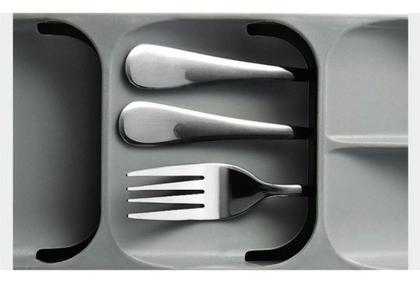Imagem de Porta Talheres Organizador de Gavetas Compacto 5 Divisórias