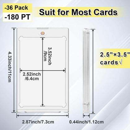 Imagem de Porta Tarjetas Magnético Ngdiluxury 180pt con Protección UV - 36 Piezas