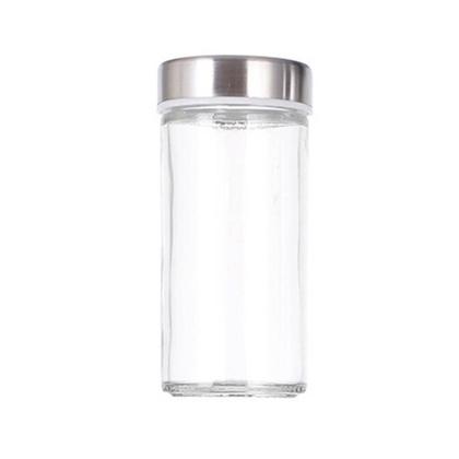 Imagem de Porta Tempero Condimento Aço Inox Giratório 12 Potes