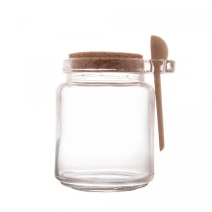 Imagem de Porta Tempero de Vidro com Colher - 240ml - Lyor