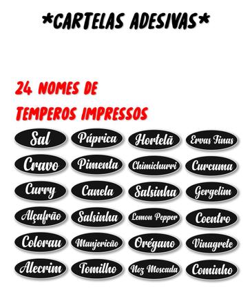 Imagem de Porta Temperos/Condimentos MDF kit 12 Tubetes + Suporte para papel toalha + Adesivos *TLT