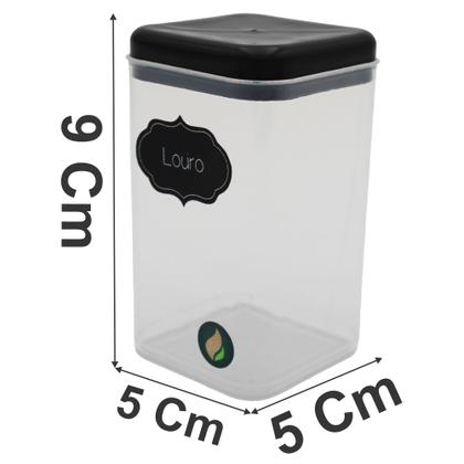 Imagem de Porta Temperos Giratório MDF Pintado para Mesa e Parede com 12 Potes para Condimentos e Mantimentos