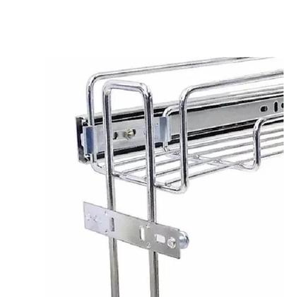 Imagem de Porta Temperos Latas/óleo Duplo Deslizante Inox Jomer 8654