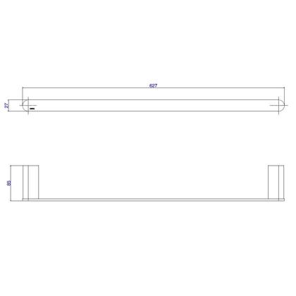 Imagem de Porta Toalha 60cm Versa Cromado Deca