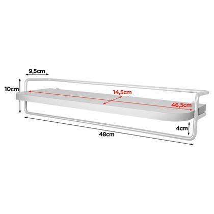 Imagem de Porta Toalha com Prateleira Accadia