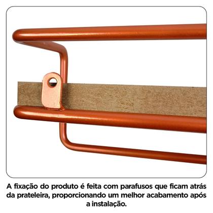 Imagem de Porta Toalha com Prateleira Accadia