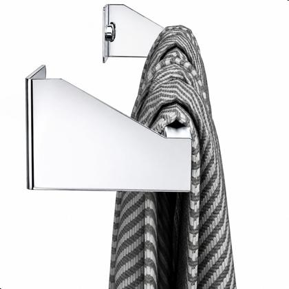 Imagem de Porta Toalha de Banho Adesivo 3m Inox Banheiro De Parede DF