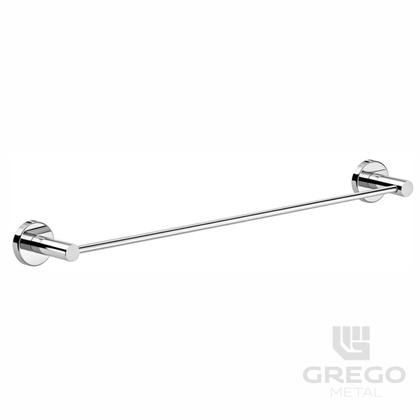 Imagem de Porta Toalha De Banho Atenas 55cm Suporte Canopla Para Banheiro Acessório Grego Metal