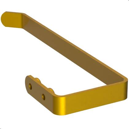 Imagem de Porta Toalha De Rosto Para Banheiro Dourado Plus