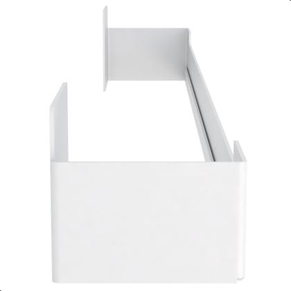 Imagem de Porta Toalha Rosto Adesivo Suporte Banheiro Branco ELG
