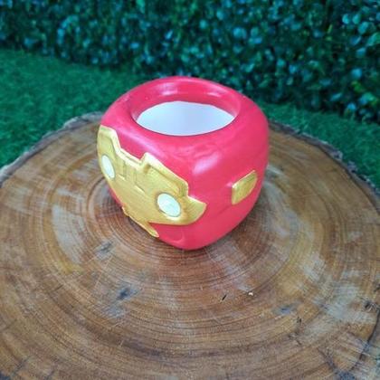 Imagem de Porta Treco De Gesso Homem De Ferro Coleção Presente