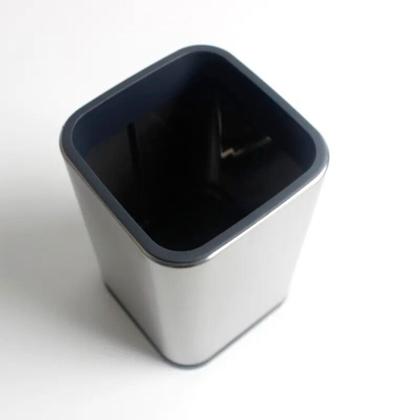 Imagem de Porta Utensílios Suporte Organizador Talheres Inox 17 Cm