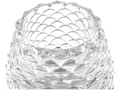 Imagem de Porta Vela de Vidro Cromus Escamas 