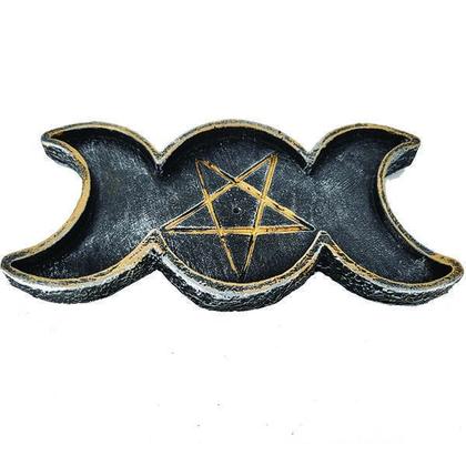 Imagem de Porta Velas Lua Tripla Triluna 13575