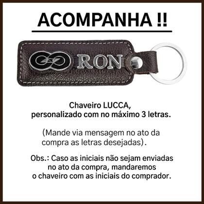 Imagem de Porta Vinho FRISÊ em Couro Galvani
