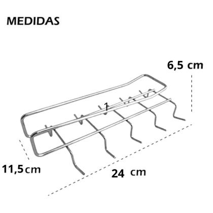 Imagem de Porta Xícaras Suporte Organizador Cozinha Armário Aço Forte