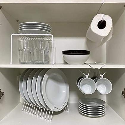 Imagem de Porta Xícaras Suspenso Suporte Organizador Armário Cozinha 100% Aço