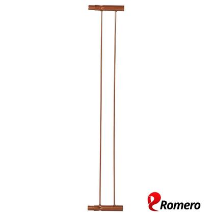 Imagem de Portão Pet Cães Bebês Largo 69 a 84cm Extensor 10cm Bronze