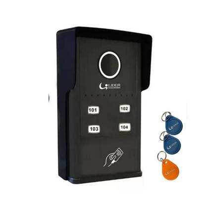 Imagem de Porteiro Coletivo interfone 4 pontos Smart Rfid Tag Líder