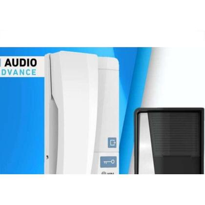 Imagem de Porteiro Hdl Advance 2 Botoes Branco 90.02.10.001