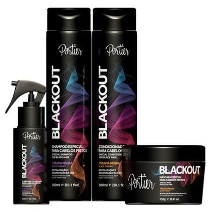 Imagem de Portier blackout kit completo (4 produtos)